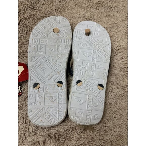 Quiksilver Haleiwa Men's Flip Flops WHN Sandal Size 8 - Picture 11 of 16